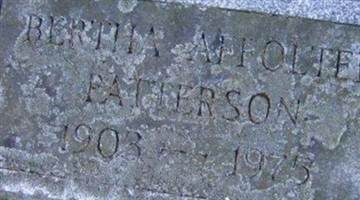 Bertha Affolter Patterson