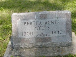 Bertha Agnes Byers Myers