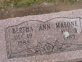 Bertha Ann Malone