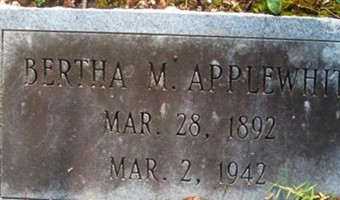 Bertha Applewhite