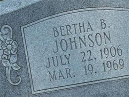 Bertha B Johnson