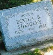 Bertha B Shrigley