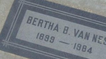 Bertha B Van Ness
