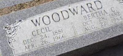 Bertha C Woodward