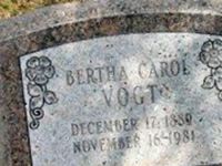 Bertha Carol Vogt