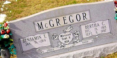 Bertha Clezell Burden McGregor