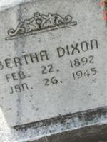 Bertha Dixon