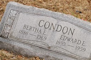 Bertha E Condon