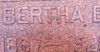 Bertha E Cordes Meislang Bertha E Cordes Meislang