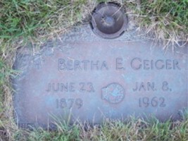 Bertha E. Geiger