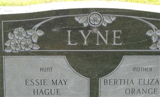 Bertha Elizabeth Orange Lyne