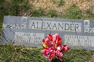 Bertha Elizabeth Whitesides Alexander
