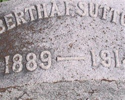 Bertha F Sutton