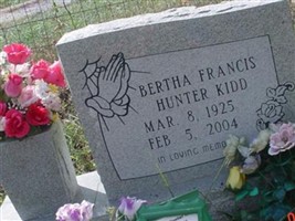 Bertha Francis Hunter Kidd