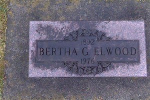 Bertha G Elwood