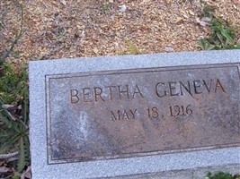 Bertha Geneva Childs Gibson