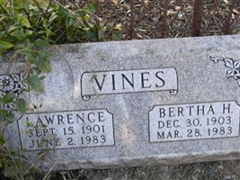 Bertha H. Vines