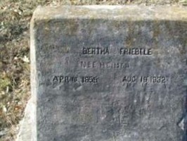 Bertha Heimer Friebele Bertha Heimer Friebele