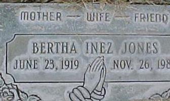Bertha Inez Jones