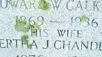 Bertha J. Chandler Calkins