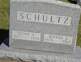 Bertha J. McSperrin Schultz