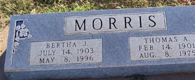 Bertha J Morris