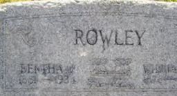 Bertha J Rowley