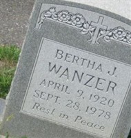 Bertha J Wanzer