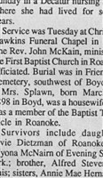 Bertha Jane Stevens Splawn Bertha Jane Stevens Splawn