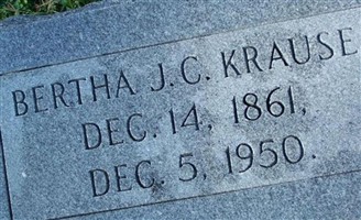 Bertha J. C. Krause