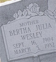 Bertha Julia Wesley Ready