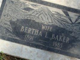 Bertha L Baker
