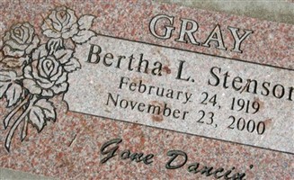 Bertha L Stenson