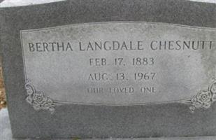 Bertha Langdale Chesnutt