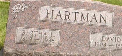Bertha Lavina Ruark Hartman Bertha Lavina Ruark Hartman