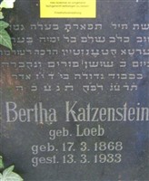 Bertha Loeb Katzenstein Bertha Loeb Katzenstein