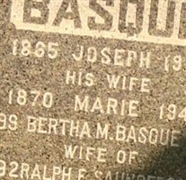 Bertha M Basque Saunders Bertha M Basque Saunders