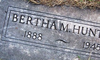Bertha M. Hackenberg Hunter