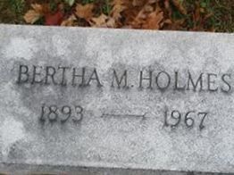 Bertha M. Holmes