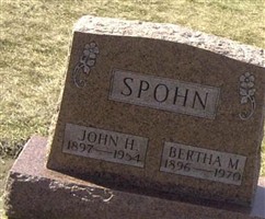 Bertha M Spohn