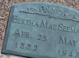 Bertha Mae Seemann Bertha Mae Seemann