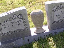 Bertha Ann Ethel Magadalene Haddock-Pruitt Lamont