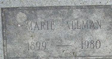 Bertha Marie Clark Allman
