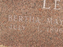 Bertha May LeNoir Bertha May LeNoir