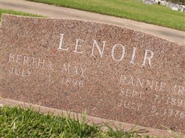 Bertha May LeNoir Bertha May LeNoir
