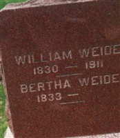 Bertha May Weide
