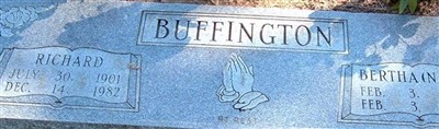 Bertha Nave Buffington Bertha Nave Buffington