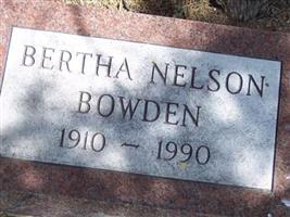 Bertha Nelson Bowden