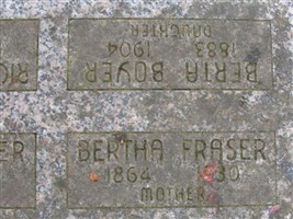 Bertha Orlena Baker Fraser