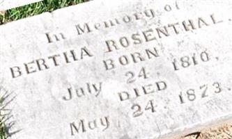 Bertha Rosenthal Bertha Rosenthal